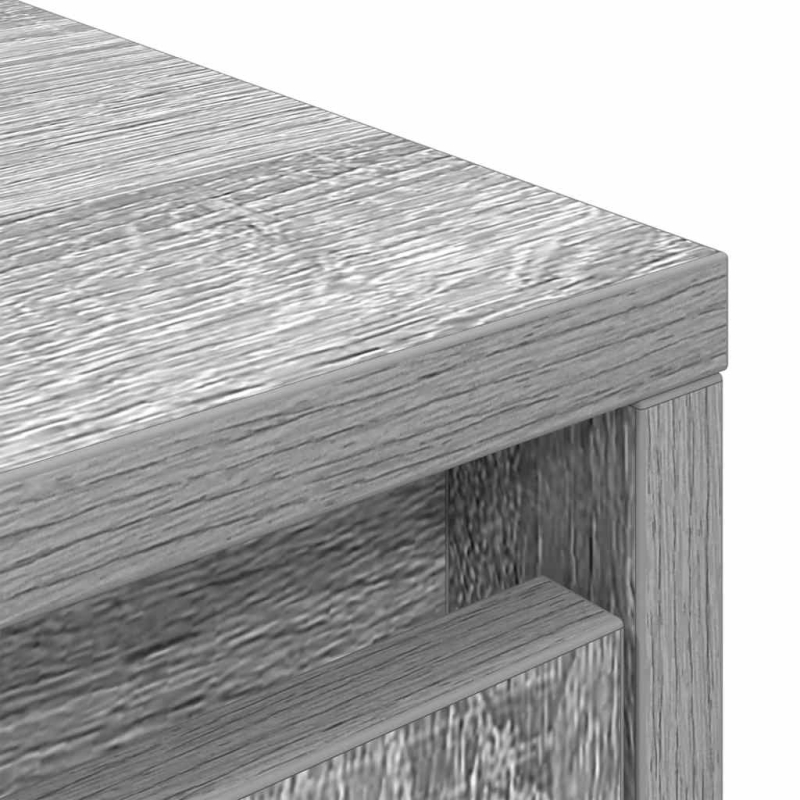 Schrank mit Schublade Grau Sonoma 55,5x34x119,5cm Holzwerkstoff