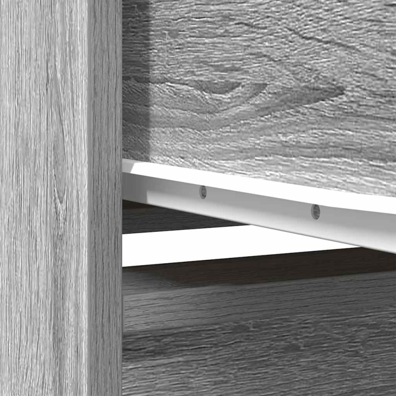 Schrank mit Schublade Grau Sonoma 55,5x34x119,5cm Holzwerkstoff