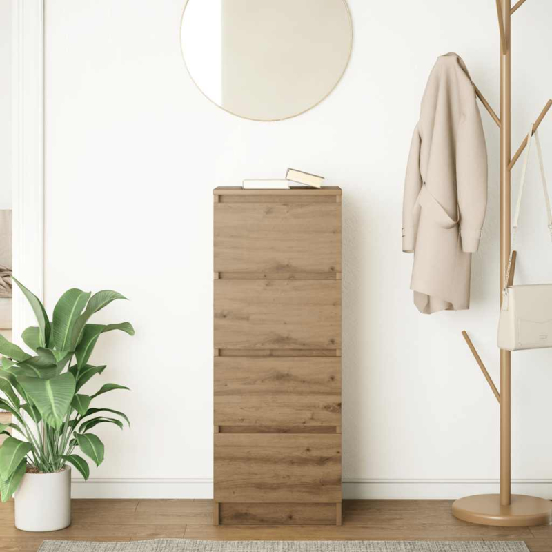 Sideboard Artisan-Eiche 37,5x35x99 cm Holzwerkstoff