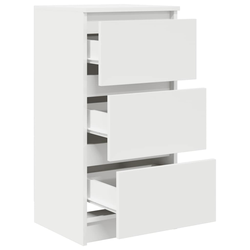 Sideboard Weiß 37,5x35x76 cm Holzwerkstoff