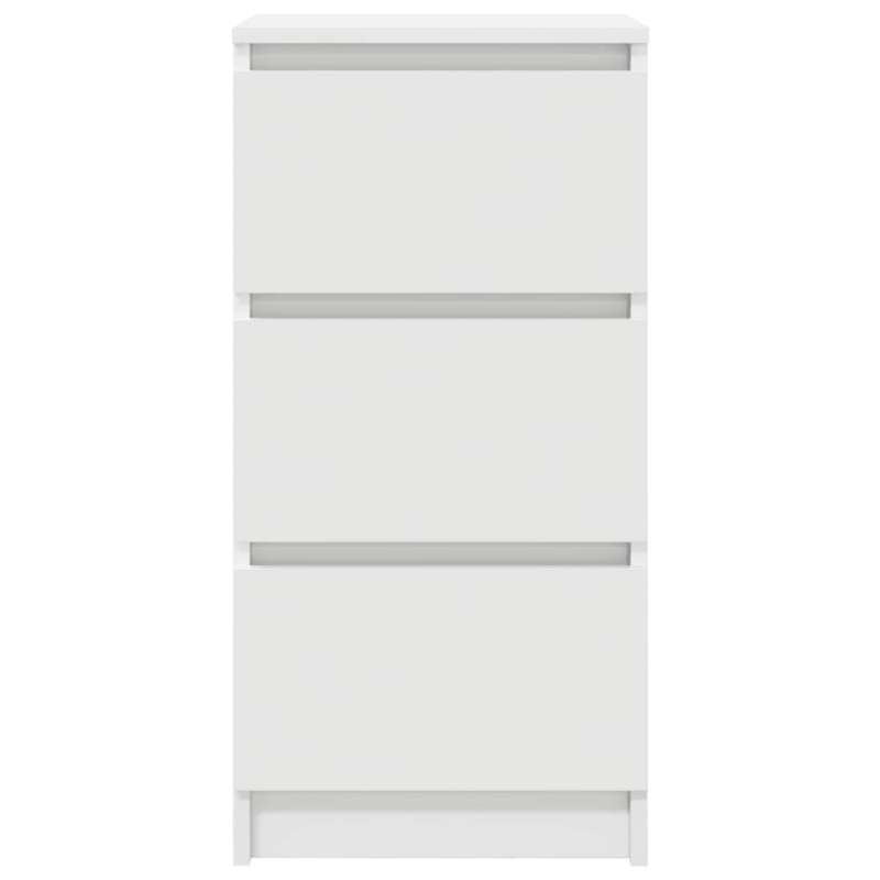 Sideboard Weiß 37,5x35x76 cm Holzwerkstoff