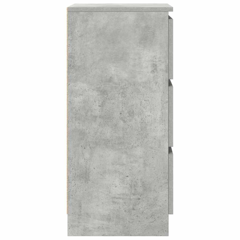 Sideboard Betongrau 37,5x35x76 cm Holzwerkstoff
