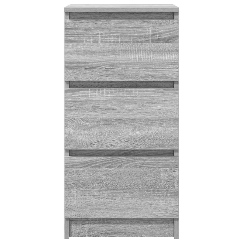 Sideboard Grau Sonoma 37,5x35x76 cm Holzwerkstoff