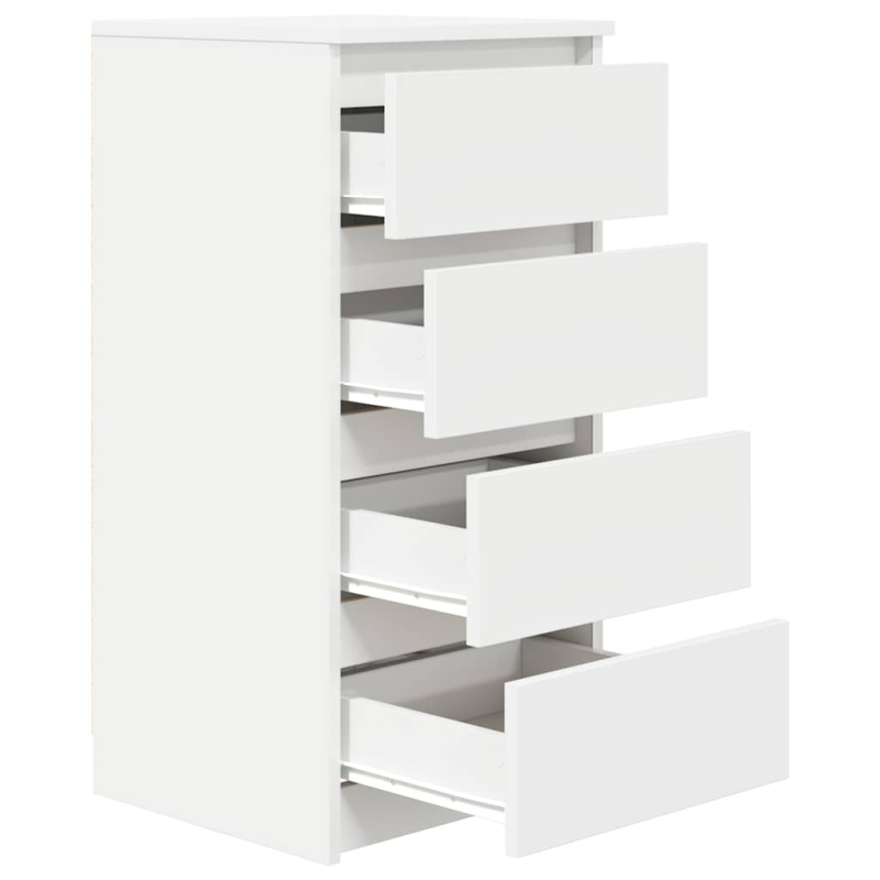 Sideboard Weiß 37,5x35x76 cm Holzwerkstoff