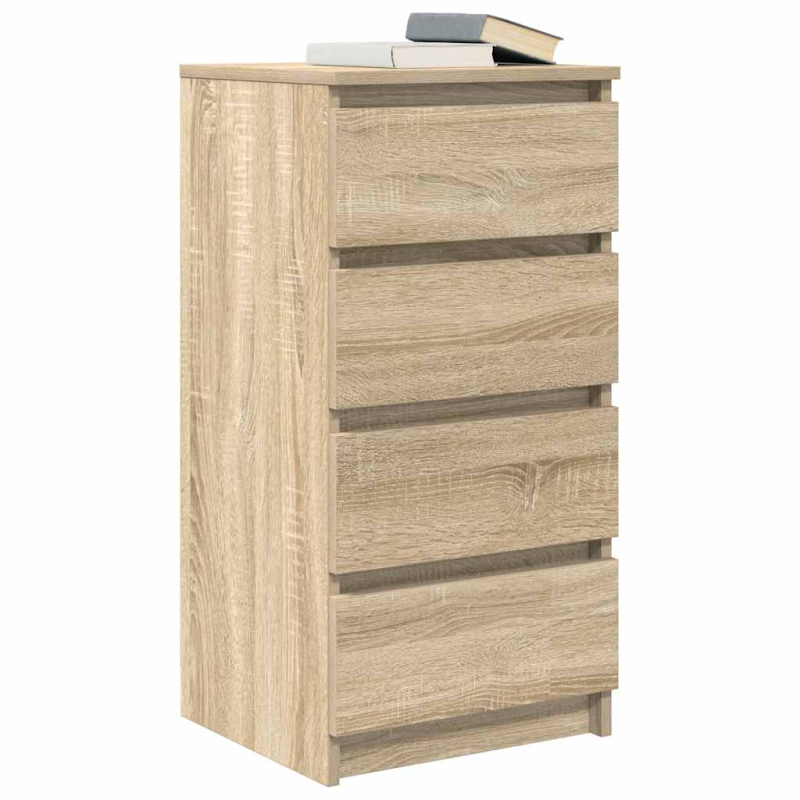 Sideboard Sonoma-Eiche 37,5x35x76 cm Holzwerkstoff