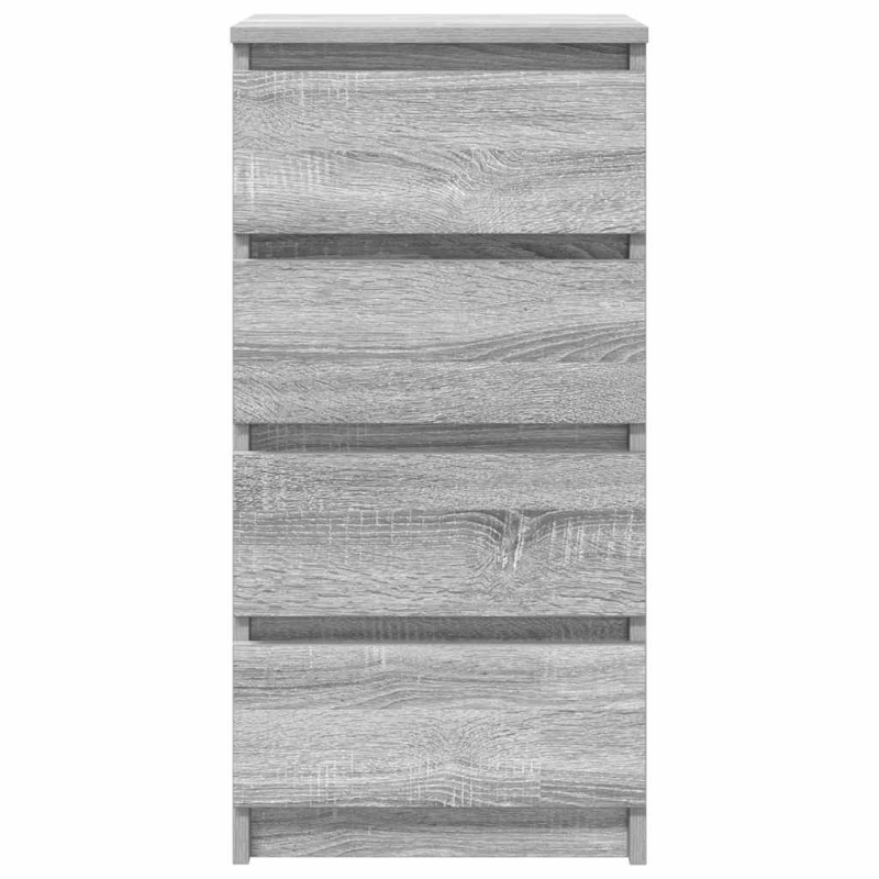 Sideboard Grau Sonoma 37,5x35x76 cm Holzwerkstoff