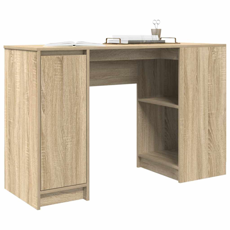 Schreibtisch Sonoma-Eiche 120x42x76 cm Holzwerkstoff