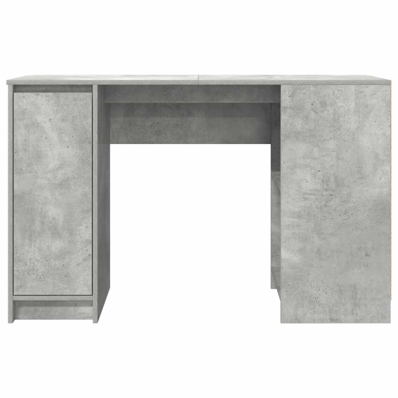 Schreibtisch Betongrau 120x42x76 cm Holzwerkstoff