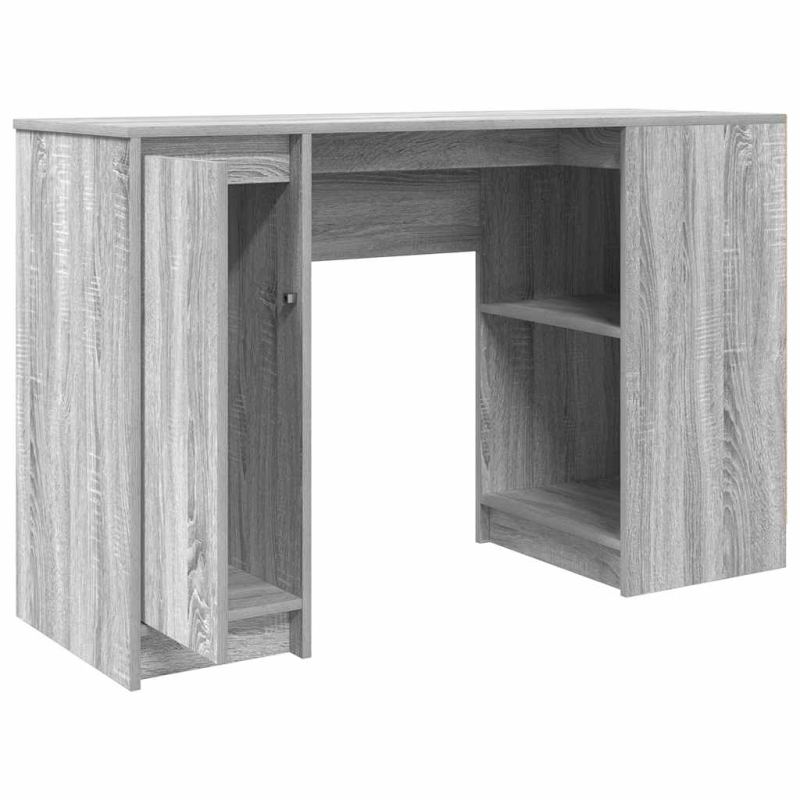 Schreibtisch Grau Sonoma 120x42x76 cm Holzwerkstoff