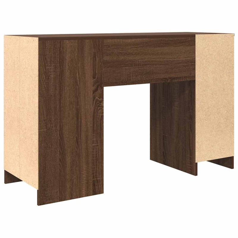 Schreibtisch Braun Eichen-Optik 120x42x76 cm Holzwerkstoff