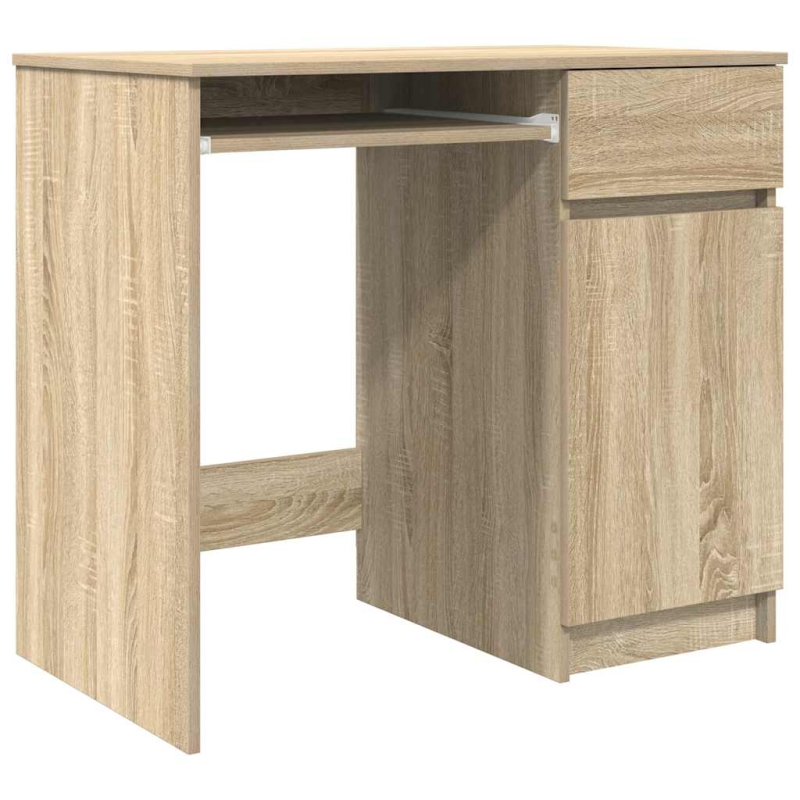 Schreibtisch Sonoma-Eiche 86x49x76 cm Holzwerkstoff