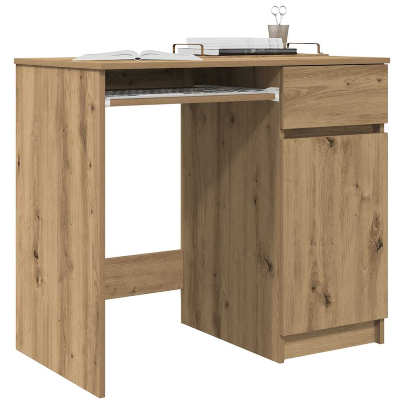 Schreibtisch Artisan-Eiche 86x49x76 cm Holzwerkstoff
