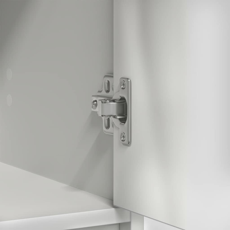 Sideboard mit Schubladen und Türen Weiß 73x31x90 cm