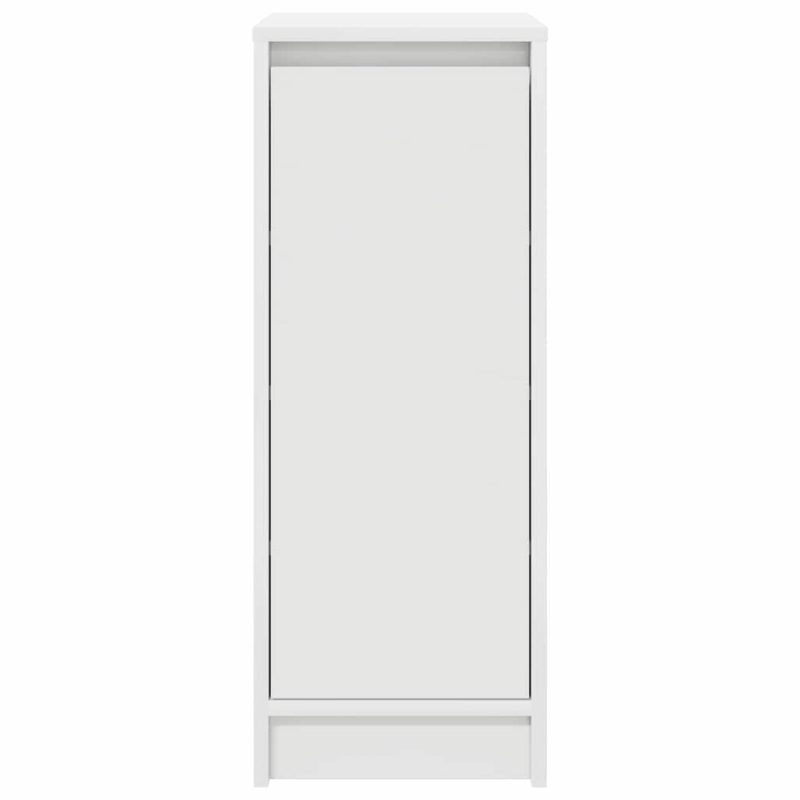 Schuhschrank Weiß 29,5x34x76 cm Holzwerkstoff