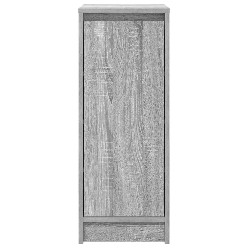 Schuhschrank Grau Sonoma 29,5x34x76 cm Holzwerkstoff