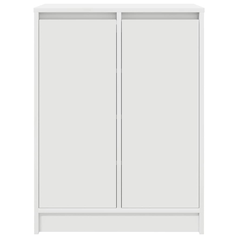 Schuhschrank Weiß 57x34x76 cm Holzwerkstoff