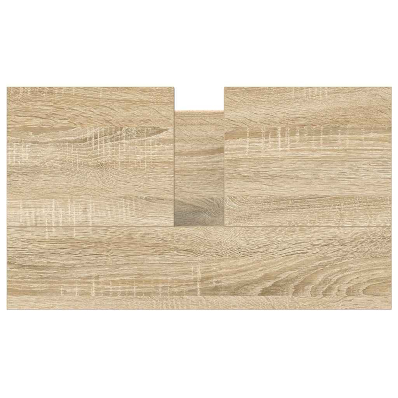 Waschbeckenunterschrank Sonoma-Eiche 60x34,5x60 cm