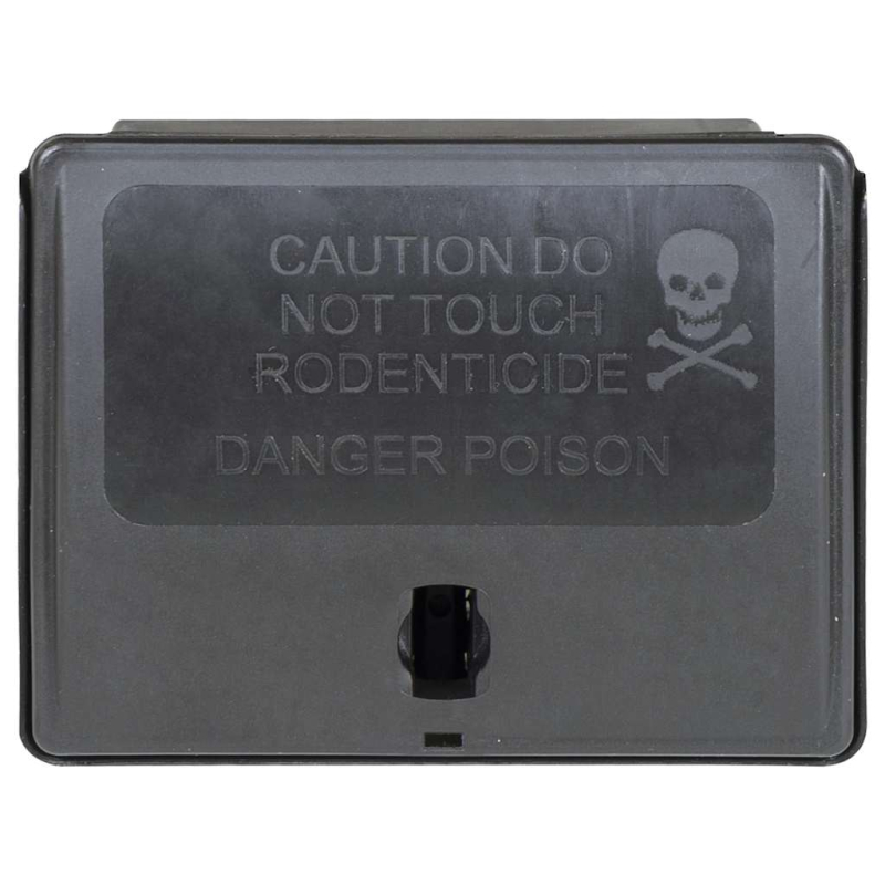 Mausefallen 5 Stk. Schwarz 13x10x4 cm