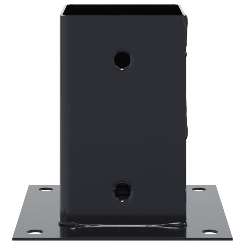 Pfostenträger Quadrat 12 Stk. 91x91mm Pulverbeschichteter Stahl