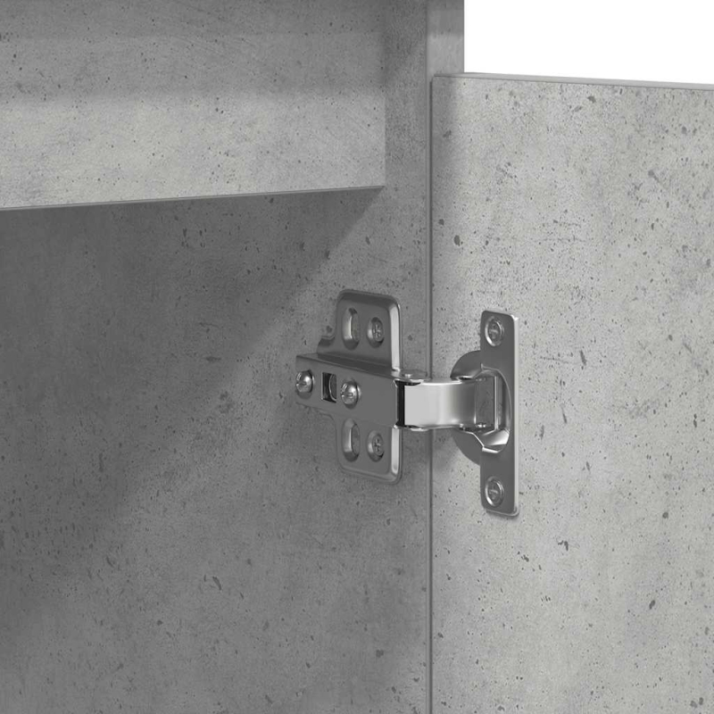 Sideboard mit Schubladen Betongrau 100,5x35x98,5 cm