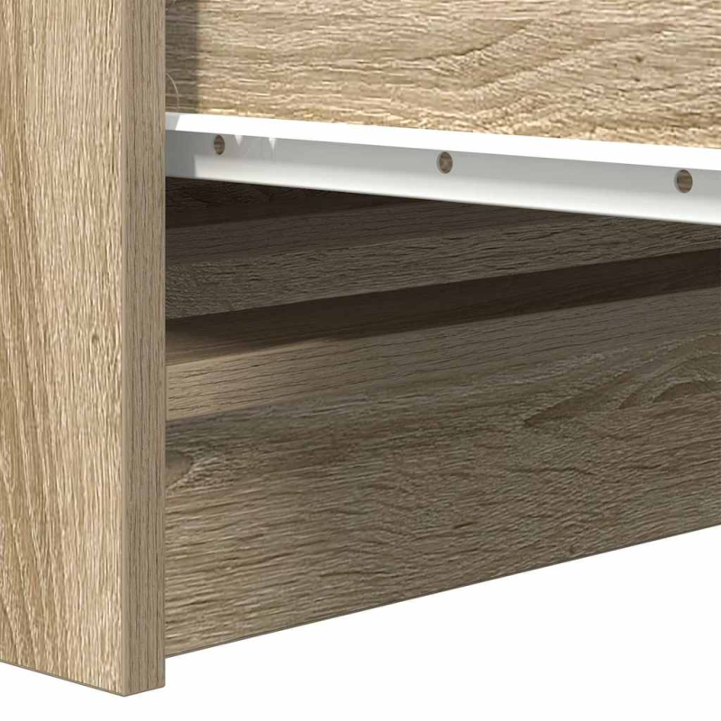 Sideboard Sonoma-Eiche 100x35x99 cm Holzwerkstoff