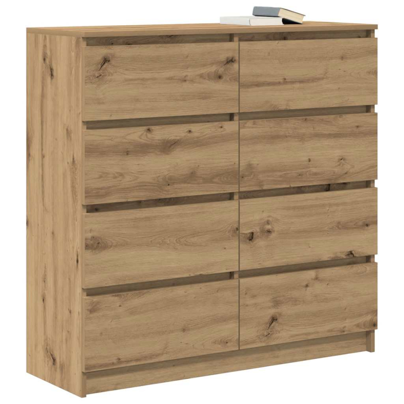 Sideboard Artisan-Eiche 100x35x99 cm Holzwerkstoff