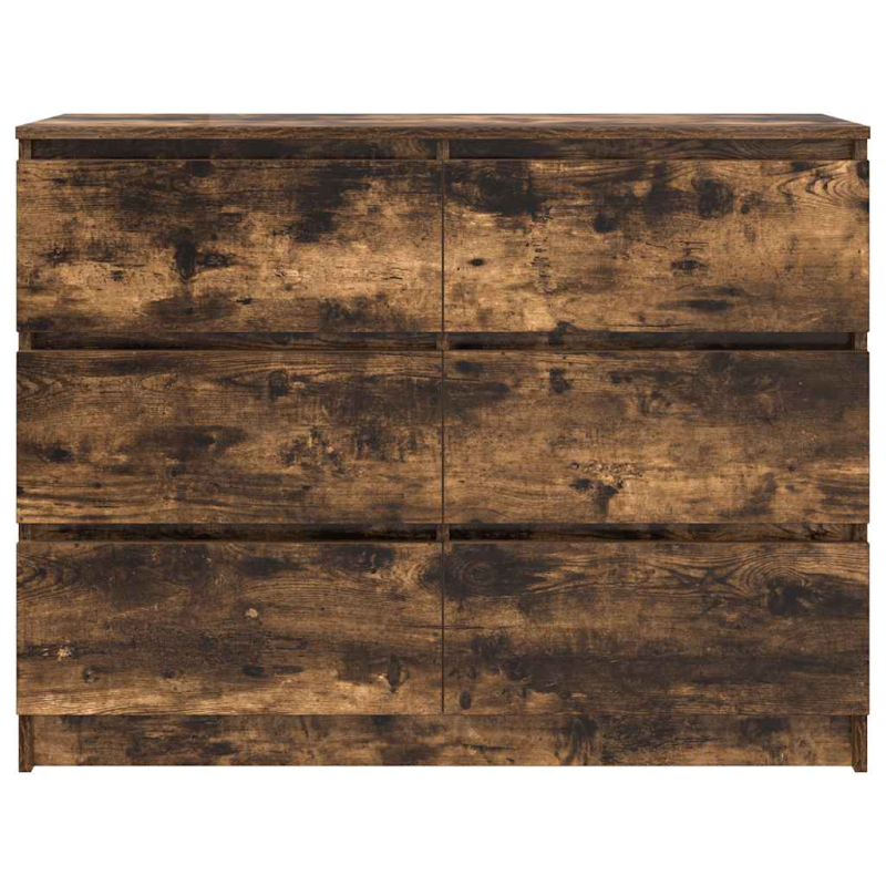 Sideboard Räuchereiche 100x35x76 cm Holzwerkstoff