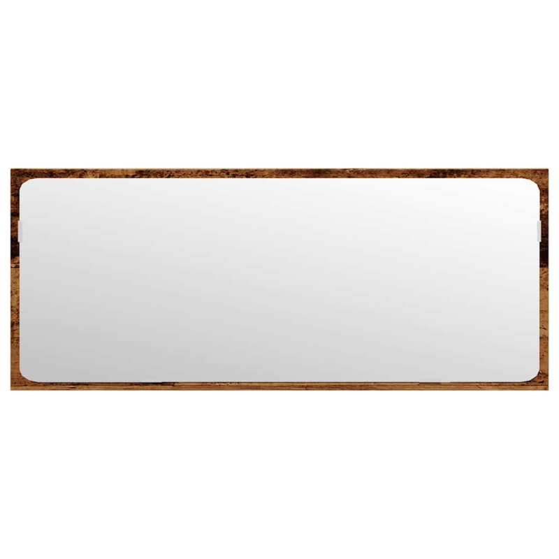 4-tlg. Badmöbel-Set Altholz-Optik Holzwerkstoff