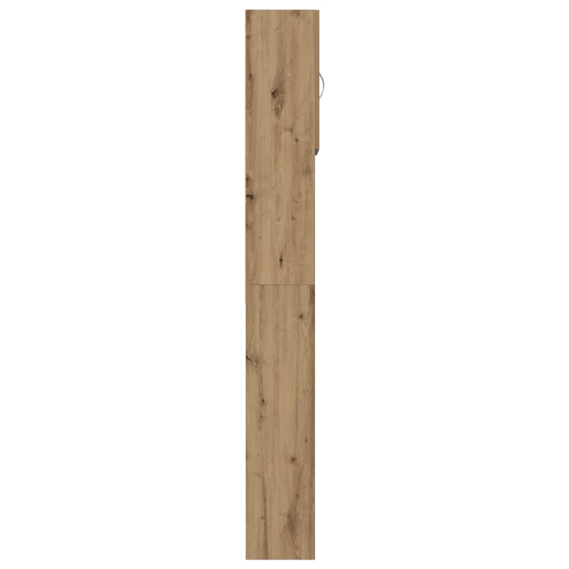 Waschmaschinenschrank Artisan-Eiche 64x24x190 cm Holzwerkstoff