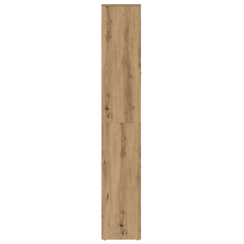 Badschrank Artisan-Eiche 30x30x183,5 cm Holzwerkstoff