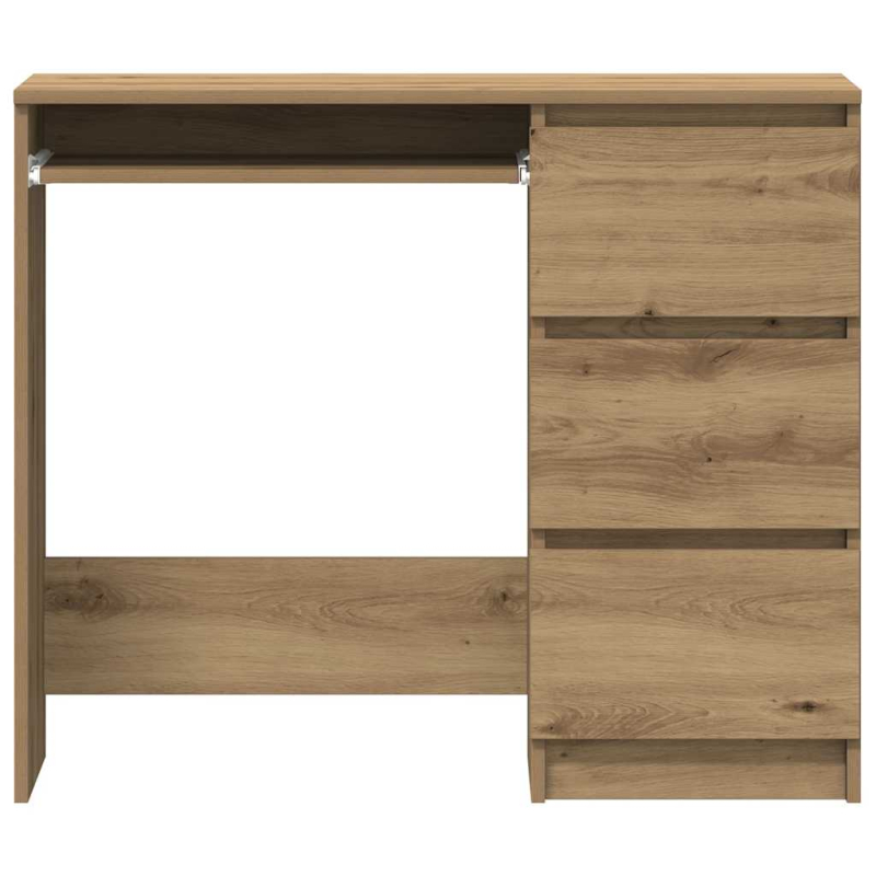 Schreibtisch Artisan-Eiche 90x45x76 cm Holzwerkstoff
