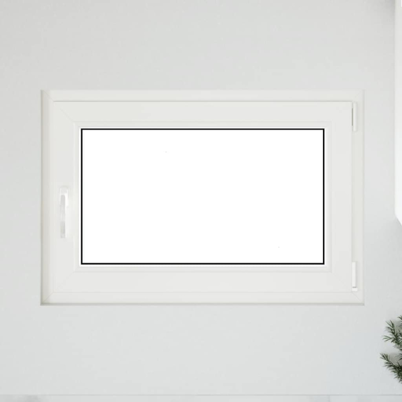 Kellerfenster RISOR 60x80 cm Dreh Kipp DIN Rechts Weiß