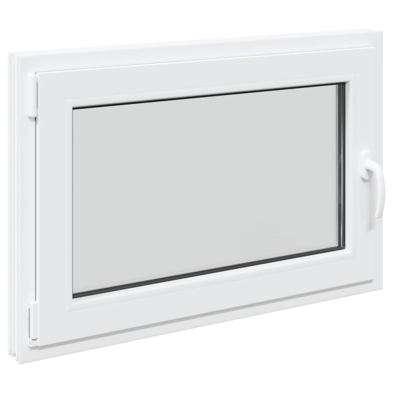 Kellerfenster RISOR 60x90 cm Dreh Kipp DIN Links Weiß