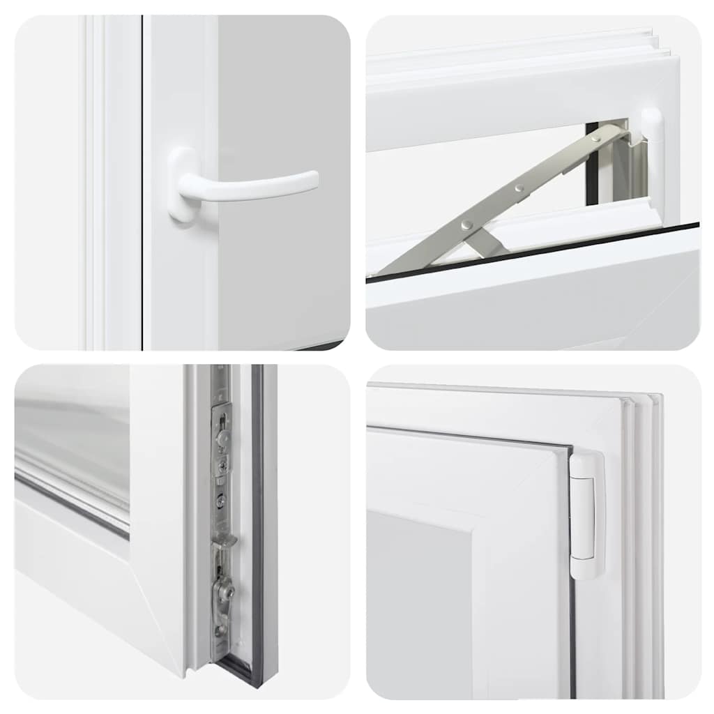 Kellerfenster RISOR 60x100 cm Drehkipp DIN Rechts Weiß