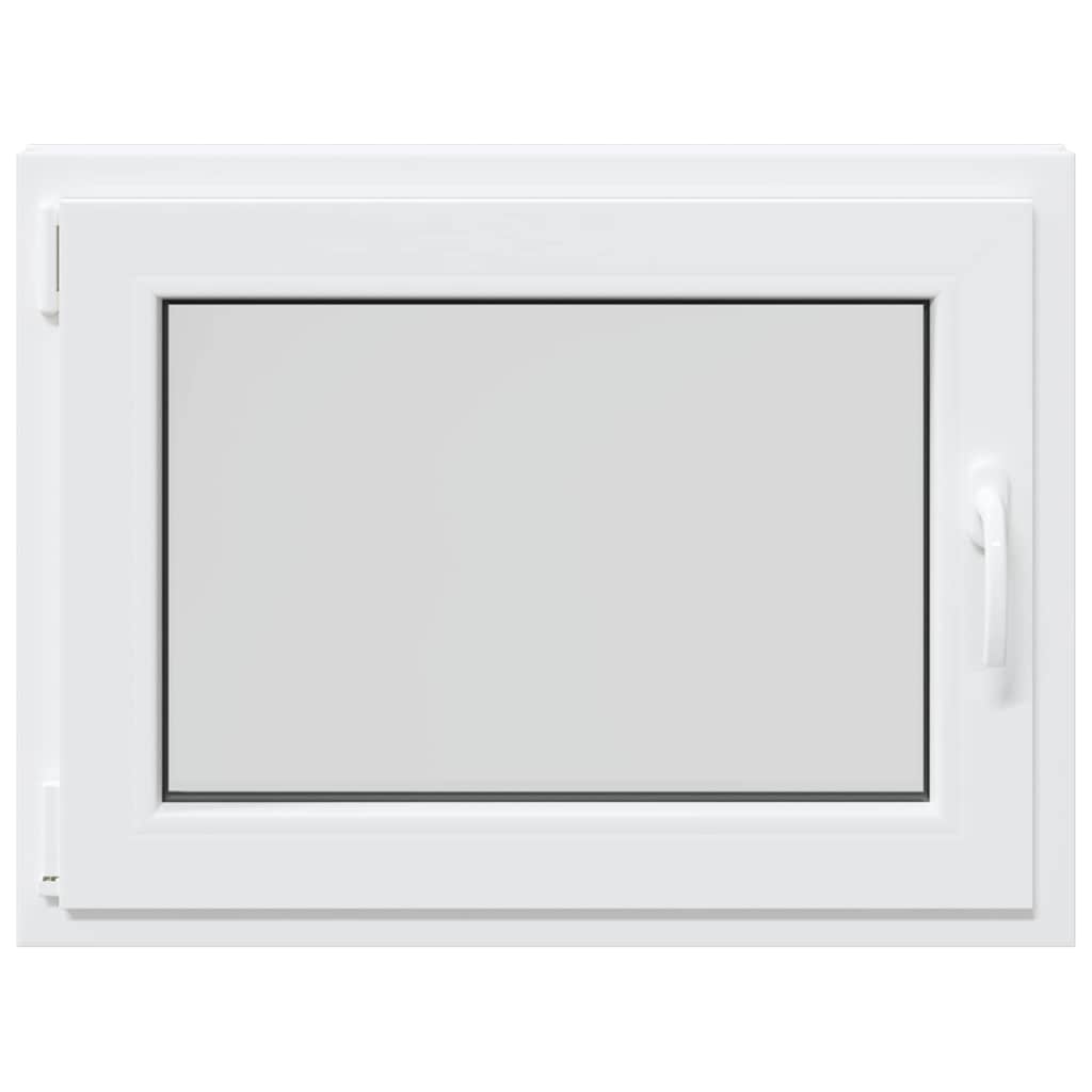 Kellerfenster RISOR 80x50 cm Drehkipp DIN Links Weiß