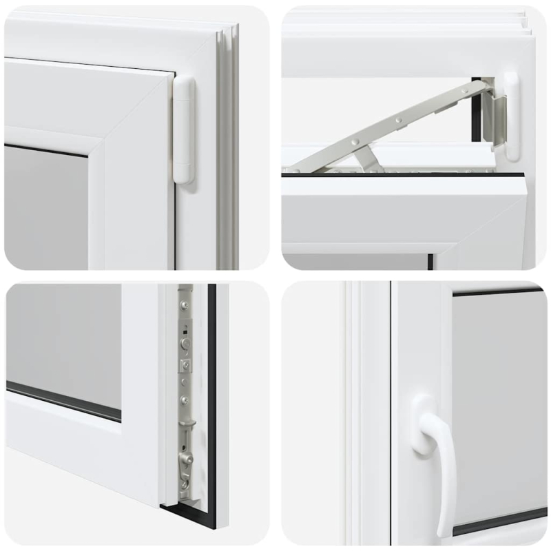 Kellerfenster RISOR 100x50 cm Drehkipp DIN Rechts Weiß