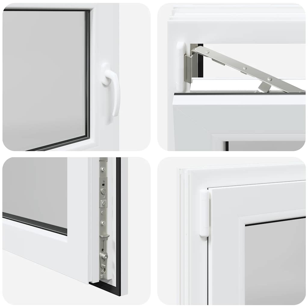 Kellerfenster RISOR 100x70 cm Drehkipp DIN Links Weiß