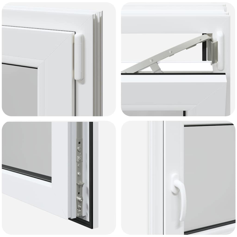 Kellerfenster RISOR 120x60 cm Dreh Kipp DIN Rechts Weiß