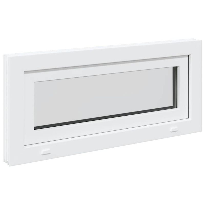 Kellerfenster RISOR 90x40 cm Kipp 2-fach Verglasung Weiß