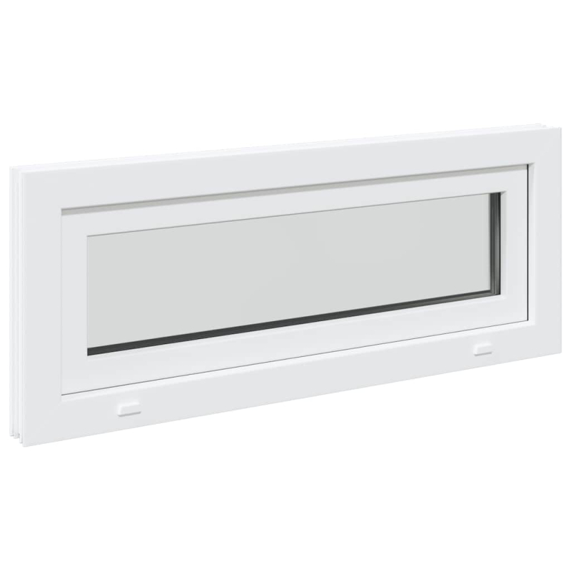 Kellerfenster RISOR 100x40 cm Kipp 2-fach Verglasung Weiß