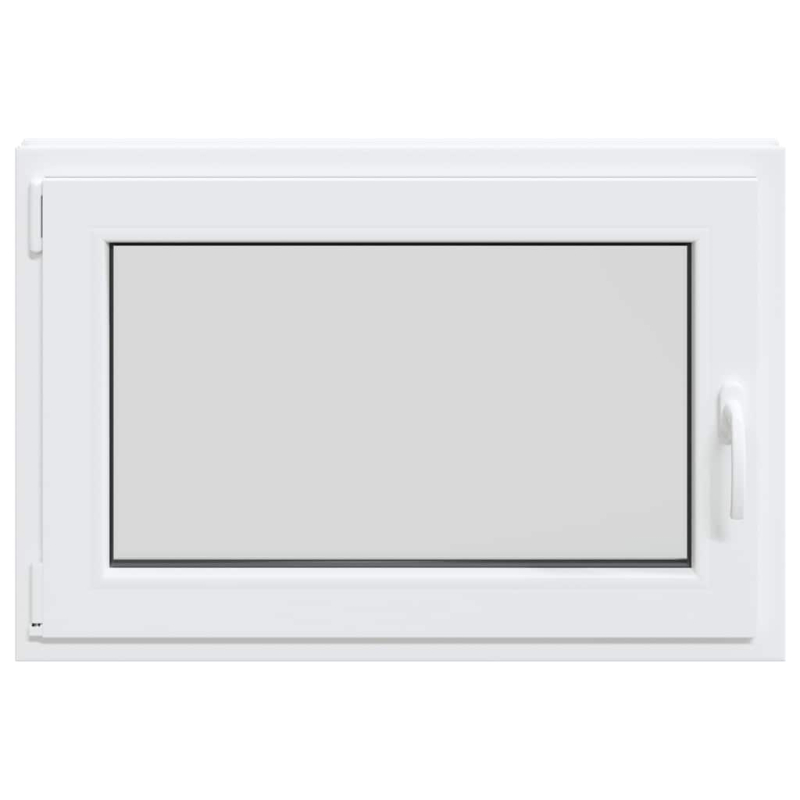 Kellerfenster RISOR 60x80 cm Dreh Kipp DIN Links Weiß