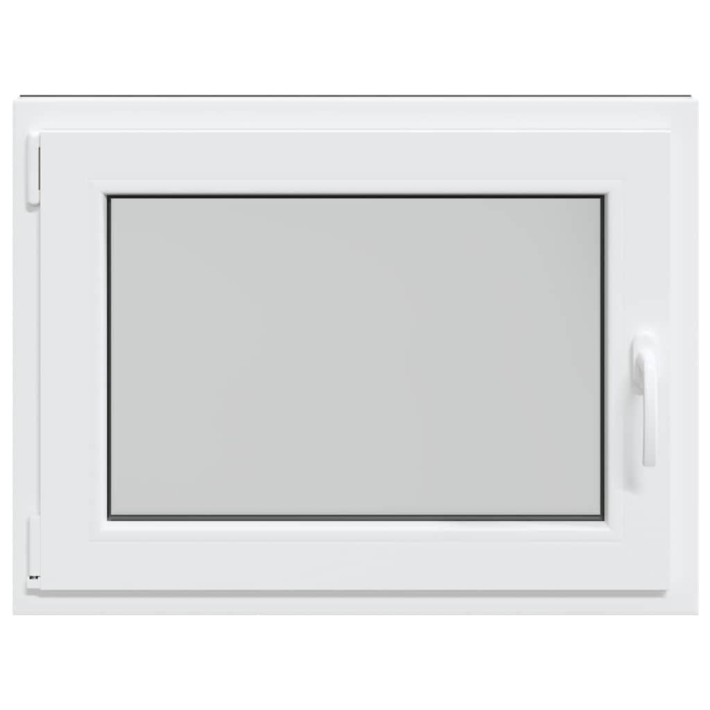 Kellerfenster RISOR 80x50 cm Drehkipp DIN Links Weiß