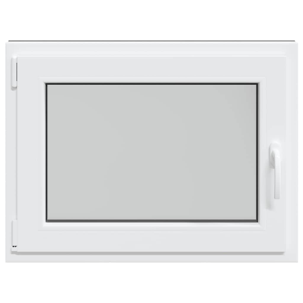 Kellerfenster RISOR 80x70 cm Drehkipp DIN Links Weiß