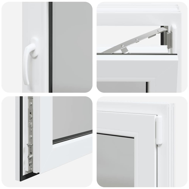 Kellerfenster RISOR 90x60 cm Dreh Kipp DIN Rechts Weiß