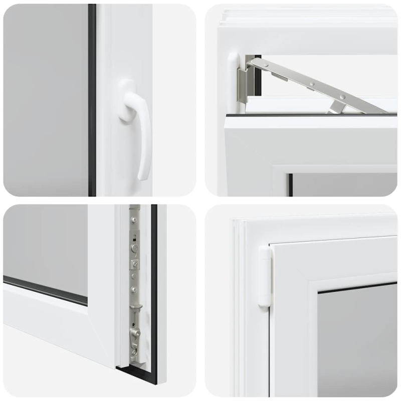 Kellerfenster RISOR 120x60 cm Dreh Kipp DIN Rechts Weiß