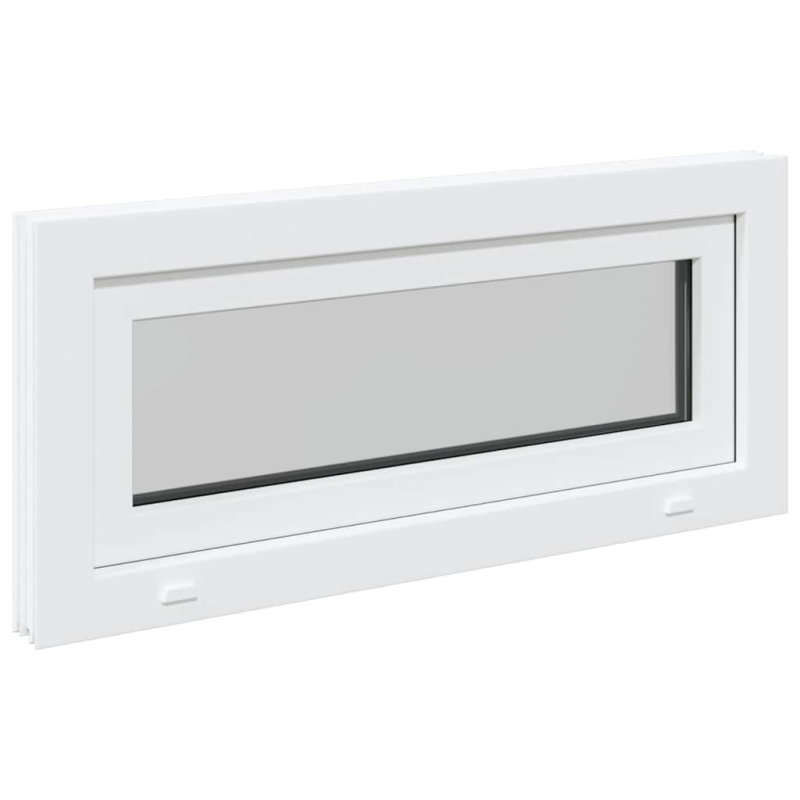 Kellerfenster RISOR 90x40 cm Kipp 3-fach Verglasung Weiß