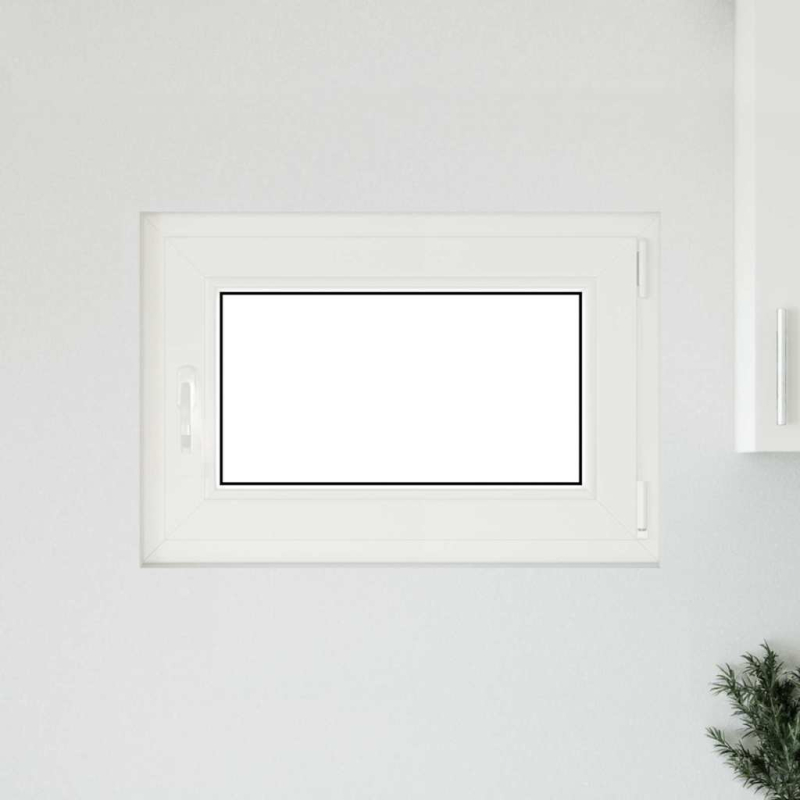 Kellerfenster RISOR 60x80 cm Dreh Kipp DIN Rechts Anthrazit