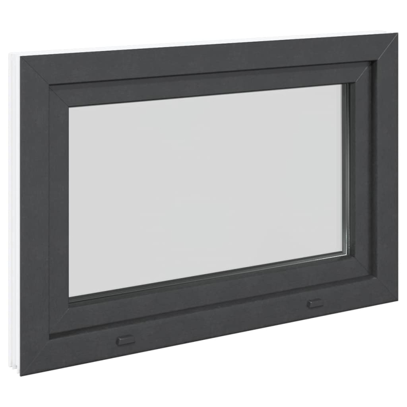 Kellerfenster RISOR 60x90 cm Dreh Kipp DIN Links Anthrazit