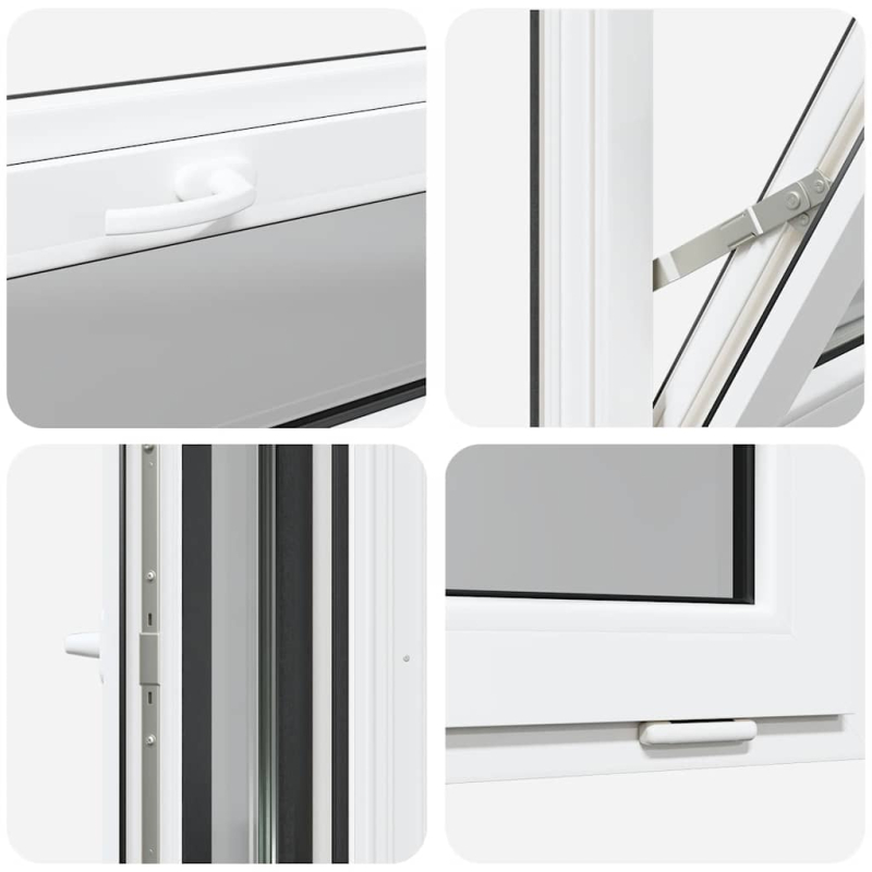 Kellerfenster RISOR 100x40 cm Kipp 3-fach Verglasung Anthrazit