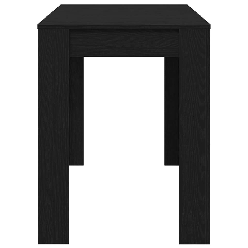 Esstisch Schwarz Eichen-Optik 120x60x76 cm Holzwerkstoff